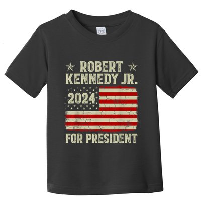 Robert Kennedy Jr 2024 Campaign For President Toddler T-Shirt