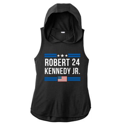 Robert Kennedy Jr. Election 2024, Presidential Election 2024 Ladies PosiCharge Tri-Blend Wicking Draft Hoodie Tank