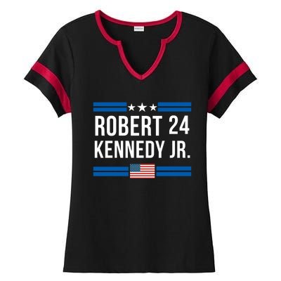 Robert Kennedy Jr. Election 2024, Presidential Election 2024 Ladies Halftime Notch Neck Tee