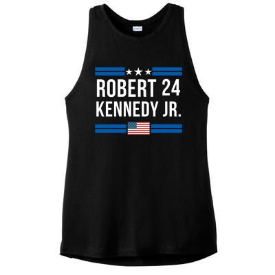 Robert Kennedy Jr. Election 2024, Presidential Election 2024 Ladies PosiCharge Tri-Blend Wicking Tank