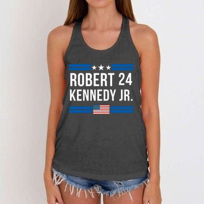 Robert Kennedy Jr. Election 2024, Presidential Election 2024 Women's Knotted Racerback Tank