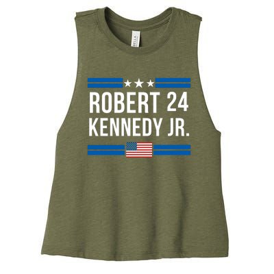 Robert Kennedy Jr. Election 2024, Presidential Election 2024 Women's Racerback Cropped Tank