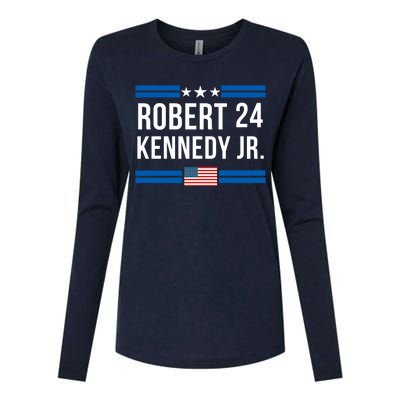 Robert Kennedy Jr. Election 2024, Presidential Election 2024 Womens Cotton Relaxed Long Sleeve T-Shirt