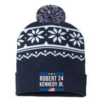 Robert Kennedy Jr. Election 2024, Presidential Election 2024 USA-Made Snowflake Beanie