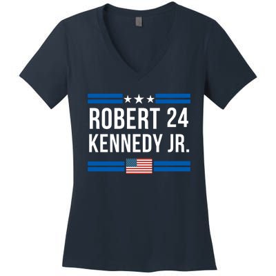 Robert Kennedy Jr. Election 2024, Presidential Election 2024 Women's V-Neck T-Shirt