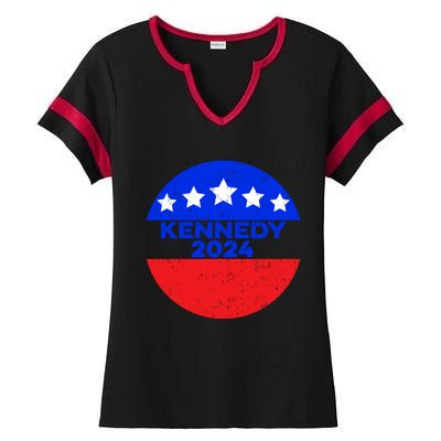 Robert Kennedy Jr. For President 2024 Presidential Election Ladies Halftime Notch Neck Tee