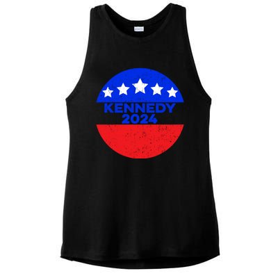 Robert Kennedy Jr. For President 2024 Presidential Election Ladies PosiCharge Tri-Blend Wicking Tank