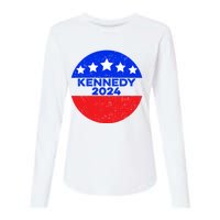 Robert Kennedy Jr. For President 2024 Presidential Election Womens Cotton Relaxed Long Sleeve T-Shirt