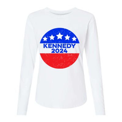 Robert Kennedy Jr. For President 2024 Presidential Election Womens Cotton Relaxed Long Sleeve T-Shirt