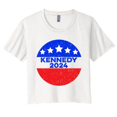 Robert Kennedy Jr. For President 2024 Presidential Election Women's Crop Top Tee