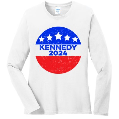 Robert Kennedy Jr. For President 2024 Presidential Election Ladies Long Sleeve Shirt