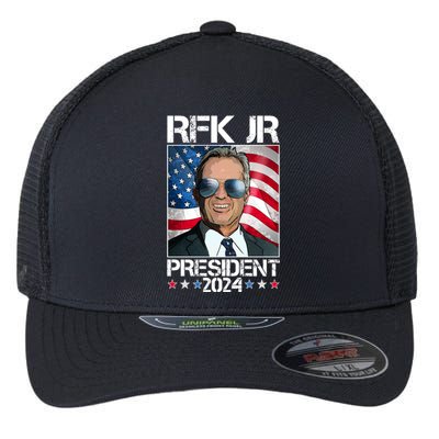 Robert Kennedy Jr For President Rfk Jr 2024 Election Flexfit Unipanel Trucker Cap