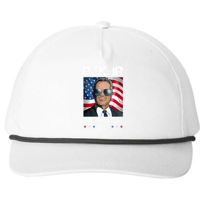 Robert Kennedy Jr For President Rfk Jr 2024 Election Snapback Five-Panel Rope Hat