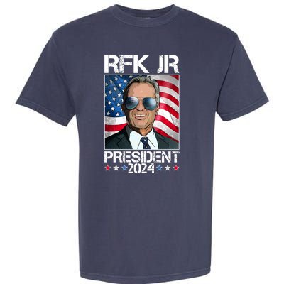 Robert Kennedy Jr For President Rfk Jr 2024 Election Garment-Dyed Heavyweight T-Shirt