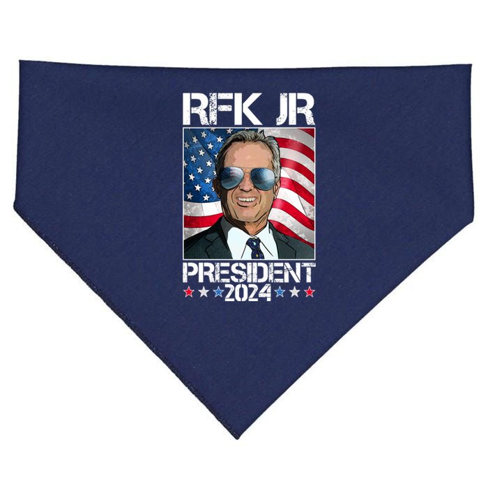 Robert Kennedy Jr For President Rfk Jr 2024 Election USA-Made Doggie Bandana