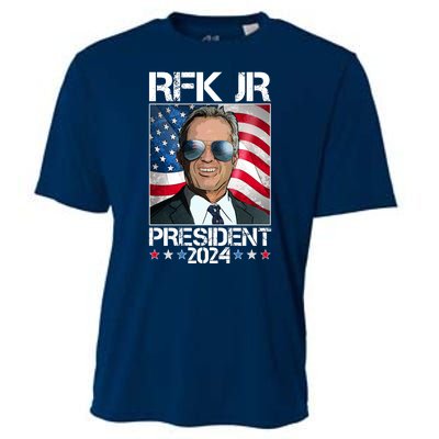 Robert Kennedy Jr For President Rfk Jr 2024 Election Cooling Performance Crew T-Shirt