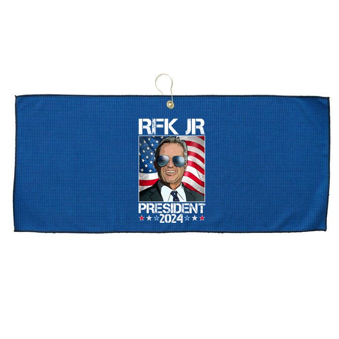 Robert Kennedy Jr For President Rfk Jr 2024 Election Large Microfiber Waffle Golf Towel