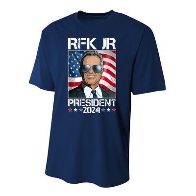 Robert Kennedy Jr For President Rfk Jr 2024 Election Performance Sprint T-Shirt