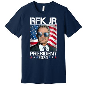 Robert Kennedy Jr For President Rfk Jr 2024 Election Premium T-Shirt