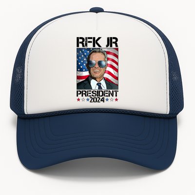 Robert Kennedy Jr For President Rfk Jr 2024 Election Trucker Hat