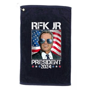 Robert Kennedy Jr For President Rfk Jr 2024 Election Platinum Collection Golf Towel