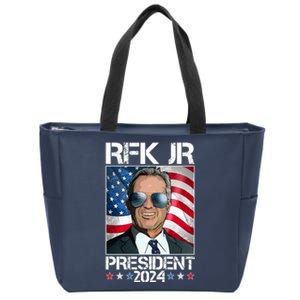 Robert Kennedy Jr For President Rfk Jr 2024 Election Zip Tote Bag