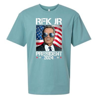 Robert Kennedy Jr For President Rfk Jr 2024 Election Sueded Cloud Jersey T-Shirt