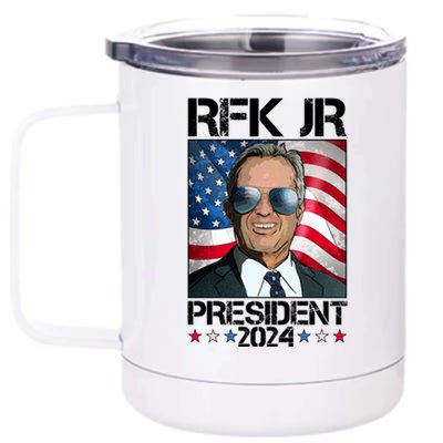 Robert Kennedy Jr For President Rfk Jr 2024 Election 12 oz Stainless Steel Tumbler Cup