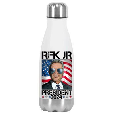 Robert Kennedy Jr For President Rfk Jr 2024 Election Stainless Steel Insulated Water Bottle