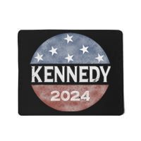 Robert Kennedy Jr 2024 President Vintage Button Usa Flag Mousepad