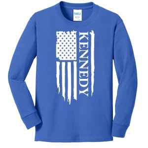 Robert Kennedy Jr. For President 2024 JFK Jr. US Flag Kids Long Sleeve Shirt