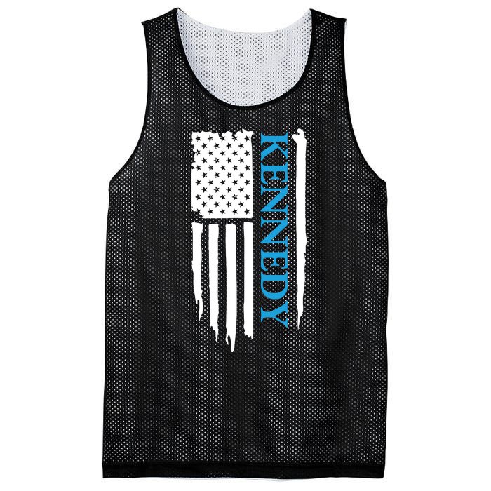 Robert Kennedy Jr. For President 2024 JFK Jr. US Flag Mesh Reversible Basketball Jersey Tank