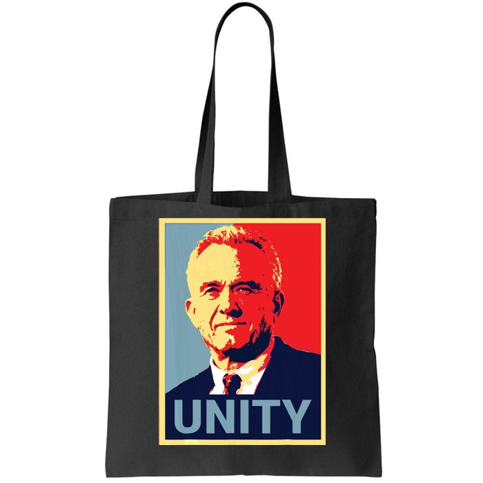 Robert Kennedy Jr. Rfk Jr For Trump Unity 2024 Obama Poster Tote Bag