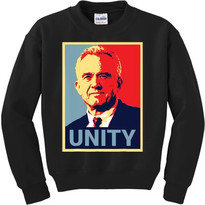 Robert Kennedy Jr. Rfk Jr For Trump Unity 2024 Obama Poster Kids Sweatshirt