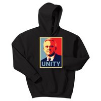 Robert Kennedy Jr. Rfk Jr For Trump Unity 2024 Obama Poster Kids Hoodie