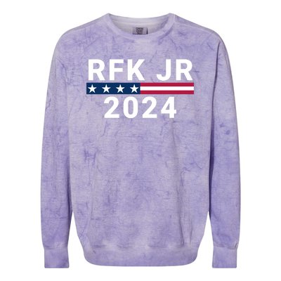 Robert Kennedy Jr. For President 2024 Presidential Election Colorblast Crewneck Sweatshirt