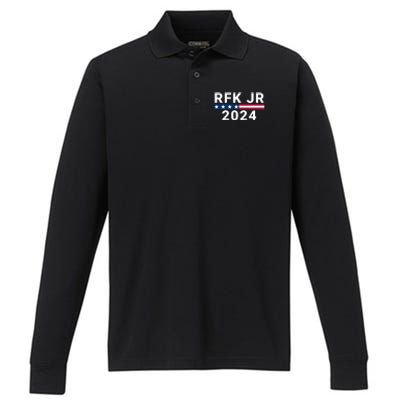 Robert Kennedy Jr. For President 2024 Presidential Election Performance Long Sleeve Polo