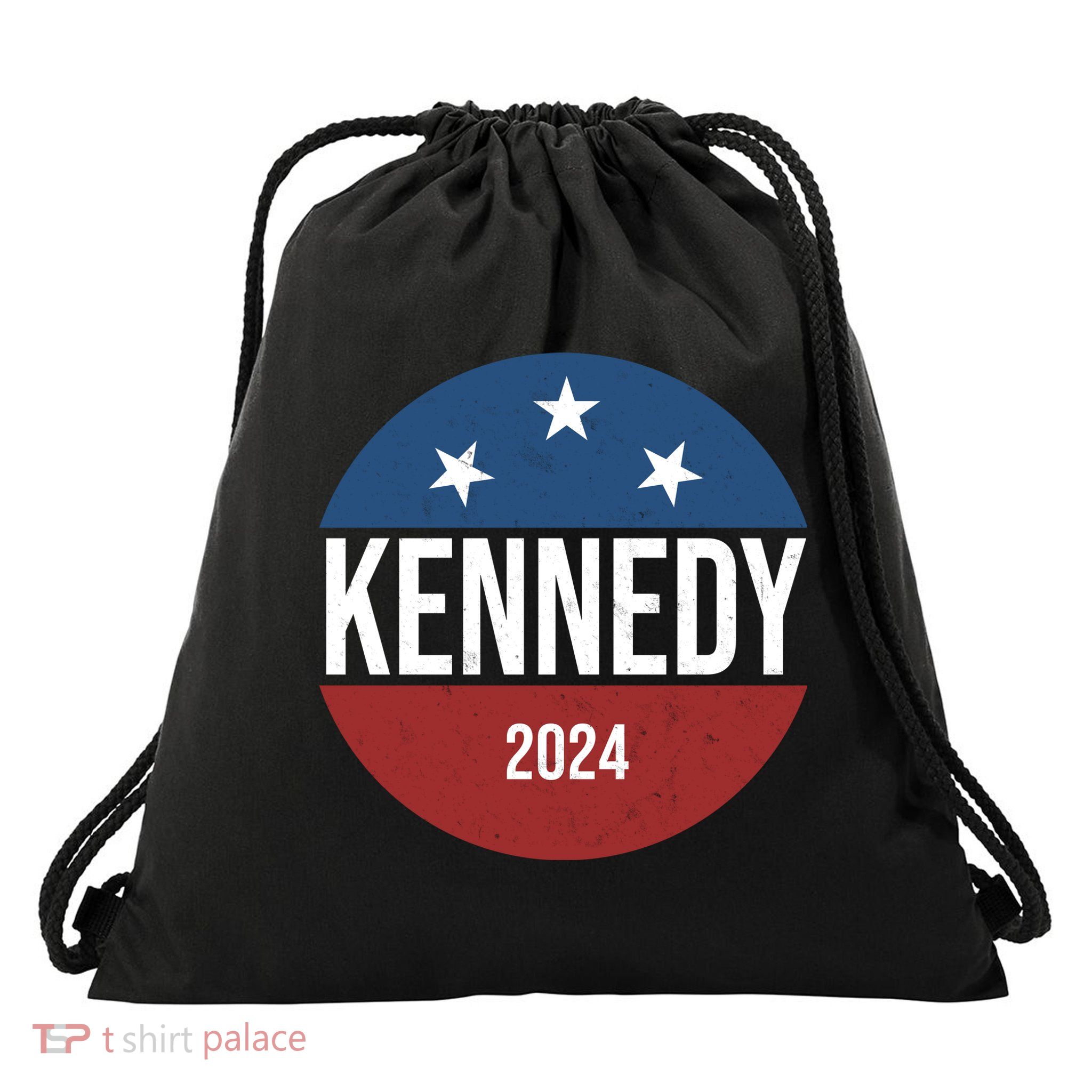 Robert Kennedy Jr 2024 Election Vintage Drawstring Bag