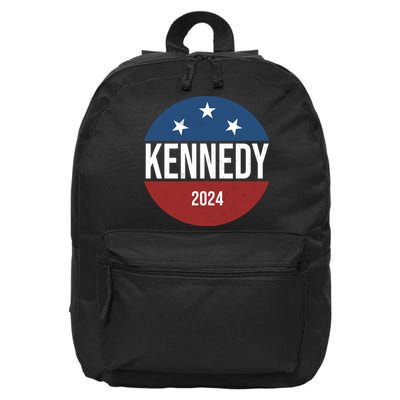Robert Kennedy Jr 2024 Election Vintage 16 in Basic Backpack