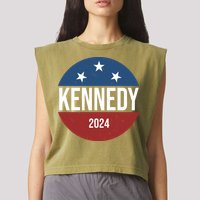 Robert Kennedy Jr 2024 Election Vintage Garment-Dyed Women's Muscle Tee