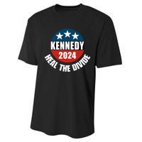 Robert Kennedy Jr. For President 2024 RFK 2024 Performance Sprint T-Shirt