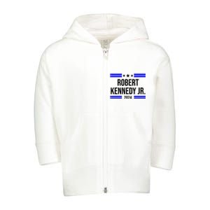 Robert Kennedy Jr For President 2024 Election Toddler Zip Fleece Hoodie