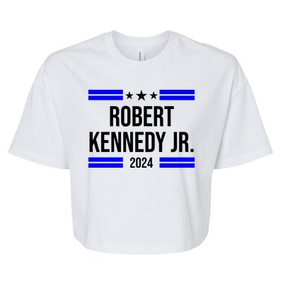 Robert Kennedy Jr For President 2024 Election Bella+Canvas Jersey Crop Tee