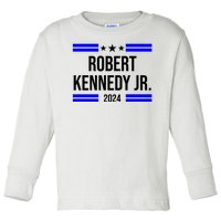 Robert Kennedy Jr For President 2024 Election Toddler Long Sleeve Shirt