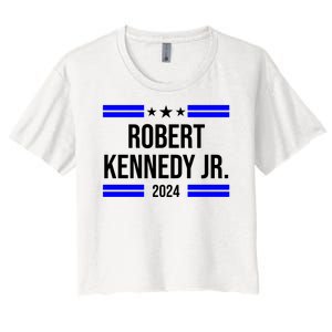 Robert Kennedy Jr For President 2024 Election Women's Crop Top Tee