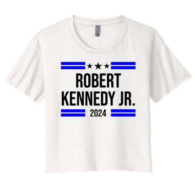 Robert Kennedy Jr For President 2024 Election Women's Crop Top Tee