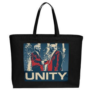 Robert Kennedy Jr. Rfk Jr For Trump Unity 2024 Cotton Canvas Jumbo Tote