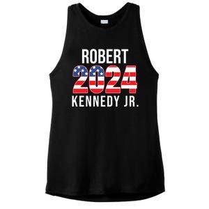 Robert Kennedy Jr For President USA 2024 Ladies PosiCharge Tri-Blend Wicking Tank