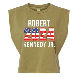 Robert Kennedy Jr For President USA 2024 Garment-Dyed Women's Muscle Tee