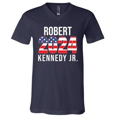 Robert Kennedy Jr For President USA 2024 V-Neck T-Shirt